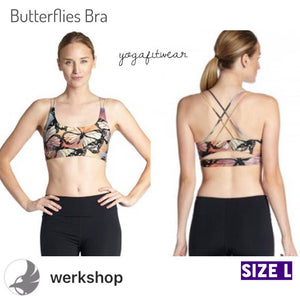 Werkshop Sports Bra - Butterflies (WS00124)
