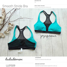 Lululemon - Smooth Stride Bra (Viridian Green/black) (LL01509)