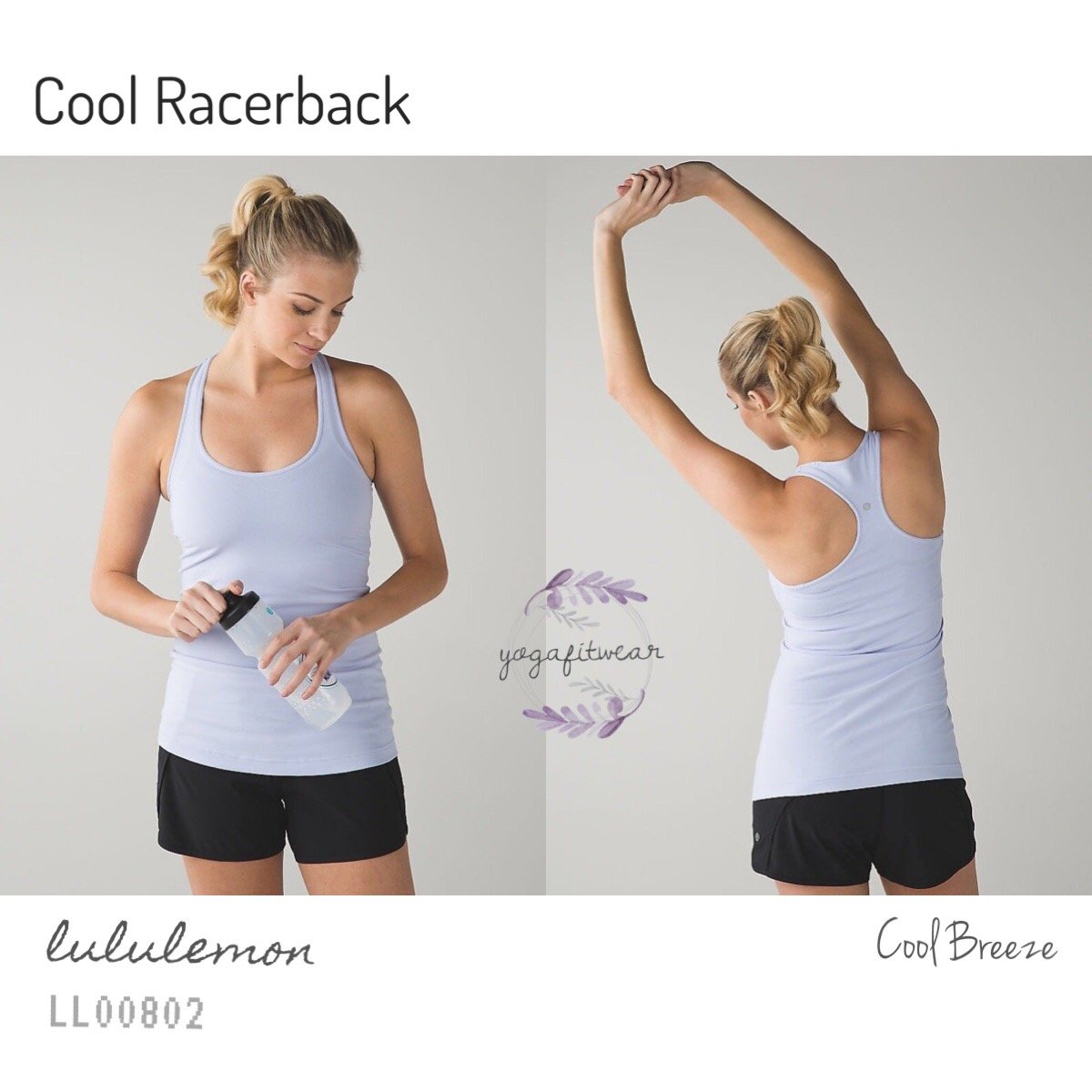 Lululemon - Cool Racerback (Cool Breeze) (LL00802)