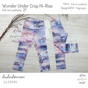 Lululemon - Wunder Under Crop Hi-Rise *Full-on Luxtreme (Sunrise silhouette Multi) (LL03096)