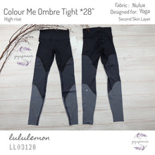 Lululemon - Colour Me Ombre Tight*28” (Black /Obsidian /Titanium) (LL03128)