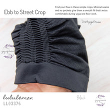 Lululemon - Ebb to Street Crop (Black) (LL03376)
