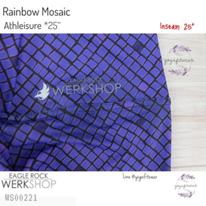 Werkshop - Rainbow Mosaic- Athleisure *25” (WS00221)