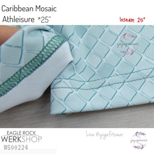 Werkshop - Caribbean Mosaic- Athleisure *25” (WS00224)