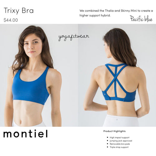 Montiel - Montiel Trixy Bra (Royal Blue) (MT00092)