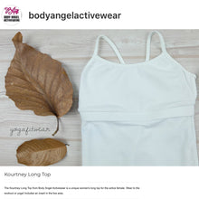 Body Angel Activewear - Kourtney Long Top (White) (BA00006)