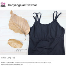 Body Angel Activewear - Adela Long Top (Black) (BA00013)