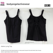 Body Angel Activewear - Adela Long Top (Black) (BA00013)