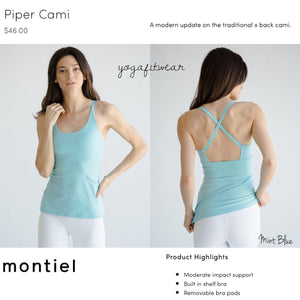 Montiel - Piper Cami (Mint Blue) (MT00095)
