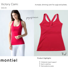 Montiel - Victory Cami (Red) (MT00094)