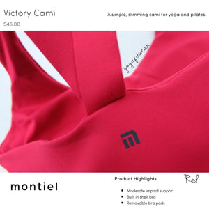 Montiel - Victory Cami (Red) (MT00094)
