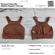 Lululemon : Strong at Heart Bra (Ancient Copper) (LL03750)