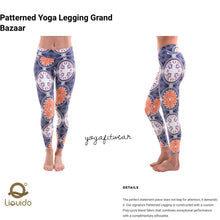 Liquido - Patterned Yoga Legging  :Grand Bazaar (LQ00458)