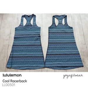 Lululemon - Cool Racerback (Space Dye Twist Naval Blue Peacock Blue) (LL00501)