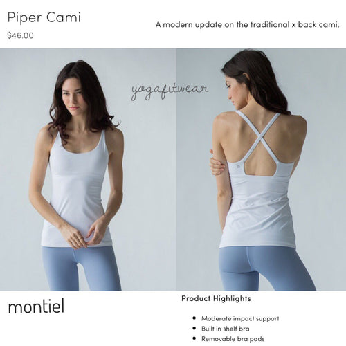 Montiel - Piper Cami (USA) (White) (MT00030)