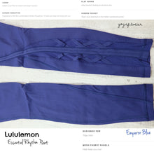 Lululemon - Essential Rhythm Pant (Emperor blue) (LL01118)