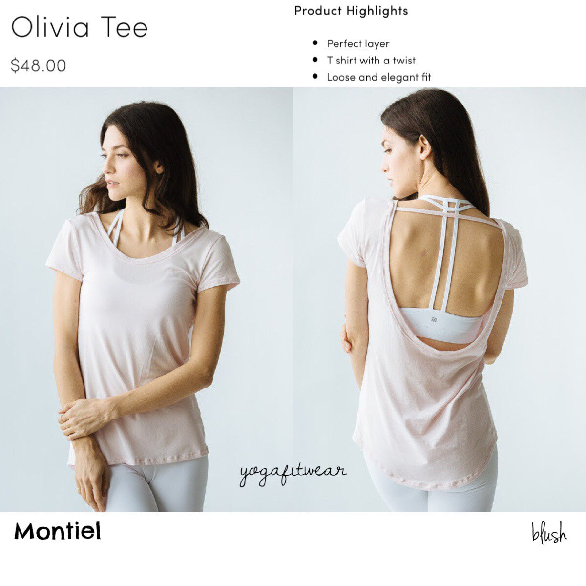 Montiel - Olivia Tee (Brush) (MT00072)
