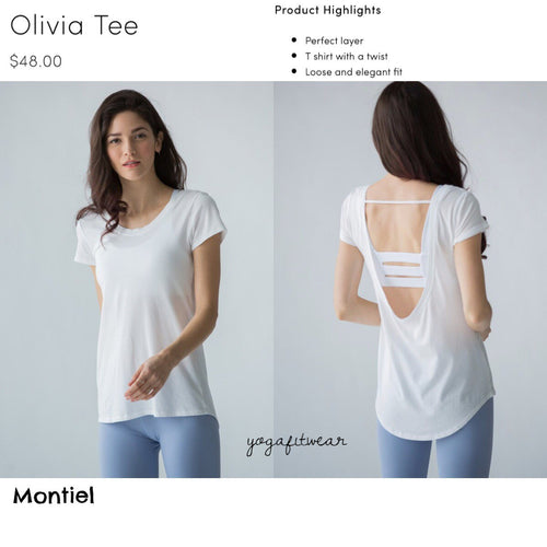 Montiel - Olivia Tee (White) (MT00073)