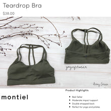 Montiel - Teardrop Bra (Army Green) (MT00103)