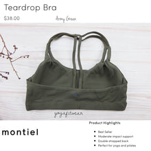 Montiel - Teardrop Bra (Army Green) (MT00103)
