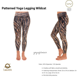 Liquido - Pattern Yoga Legging “Wildcat” (LQ00529)