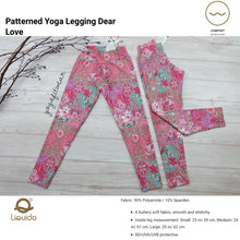 Liquido - Pattern Yoga Legging “Dear Love” (LQ00530)