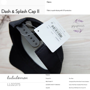 Lululemon - Dash&Spalash CapII ( Pixel Haze Multi Black ) (LL02375)