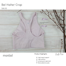 Montiel - Bel Halter Crop (Chalk Pink) (MT00108)
