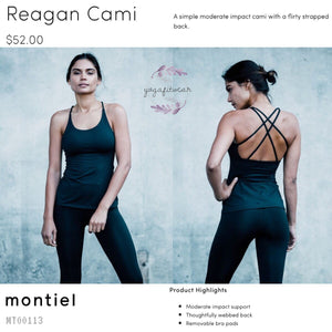 Montiel - Reagan Cami” (Black) (MT00113)