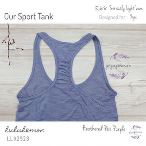 Lululemon - Our Sport Tank (Heathered Peri Purple) (LL02923)